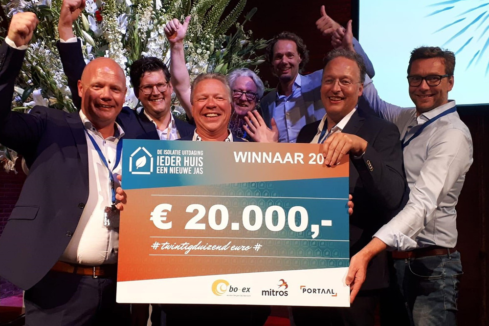 Winnaar isolatie uitdaging